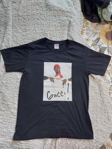 supreme gucci mane tee fake|false supreme apparel.